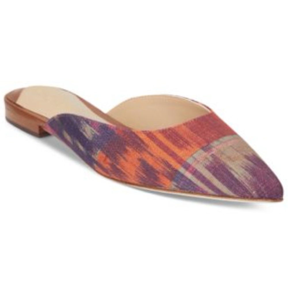 Lauren‎ Ralph Lauren Women's Londyn Slip-On Pointed-Toe Flat Mules 6